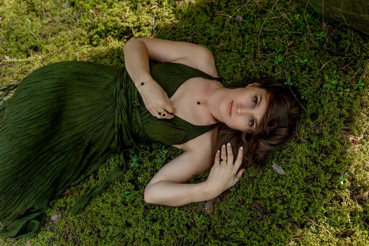 Modern baltic amber jewelry